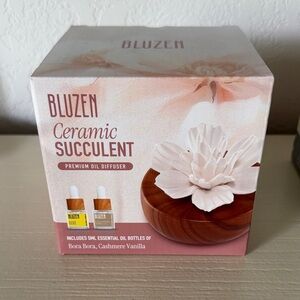 Bluzen Ceramic Succulent Oil Diffuser
